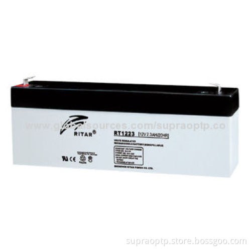 12V 24Ah Sealed Lead-acid Battery, Rechargeable